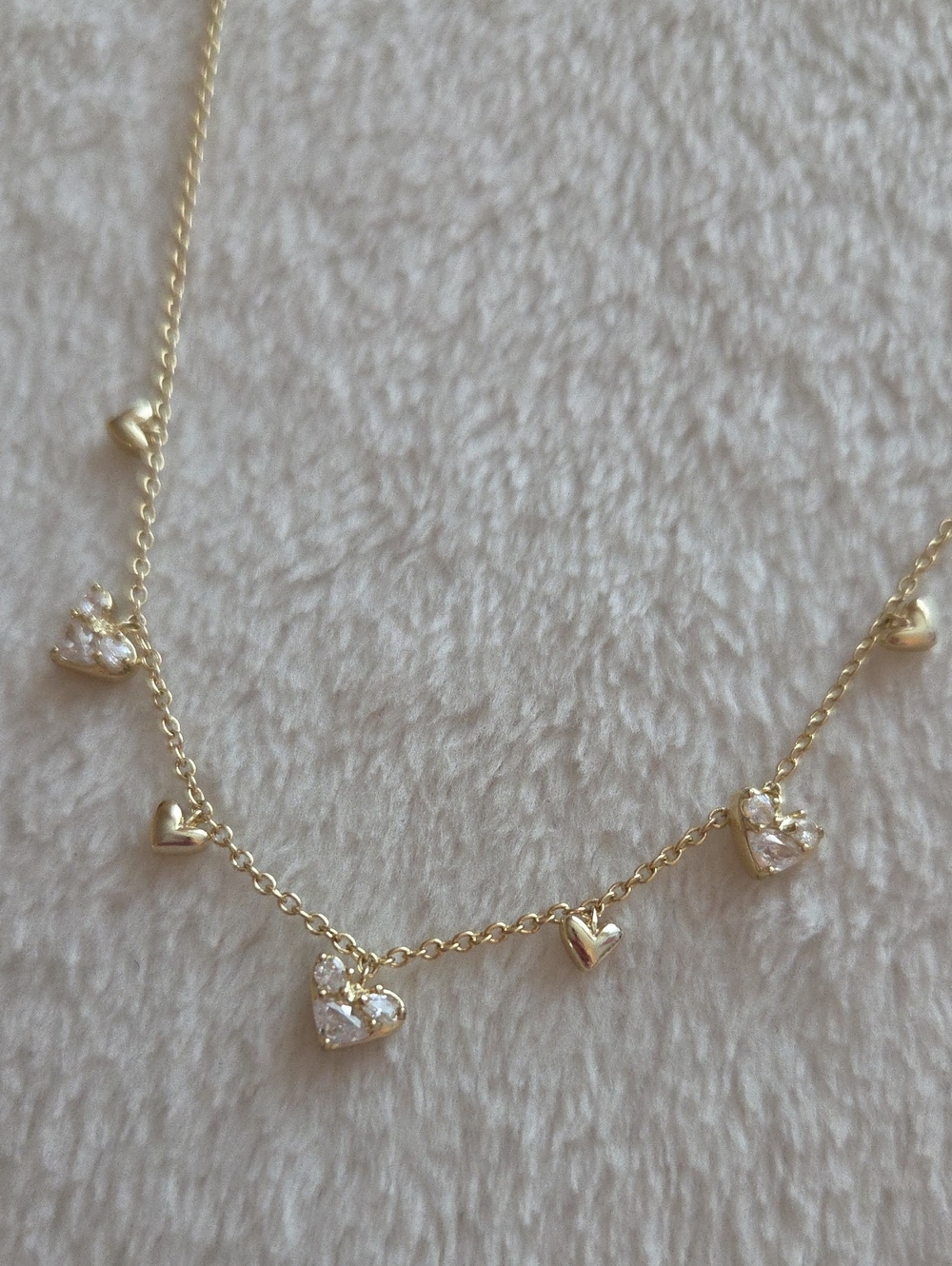 Kendra Scott Haven Gold Heart Charm Crystal Choker New NWOT